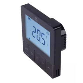 JG Speedfit Underfloor Controls 240v Wired Hot Water Timer (Black)