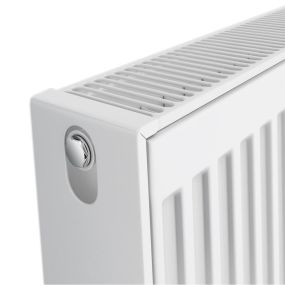 K-Rad Kompact Double Panel Single Convector Radiator (White) (600mm x 1400mm) (Type 21)