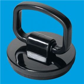 McAlpine 1.75” Black PVC Plug With Handle