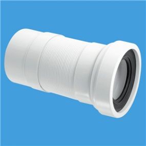 McAlpine  260mm Straight Flexible Pan Connector Plain Ended