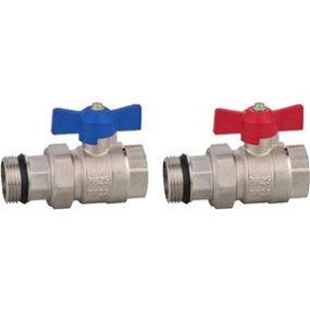 Keyplumb UFH Isolation Valves (No Temp Gauge) (Pair)