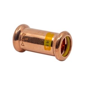 Press Fit M Profile Straight Coupler GAS