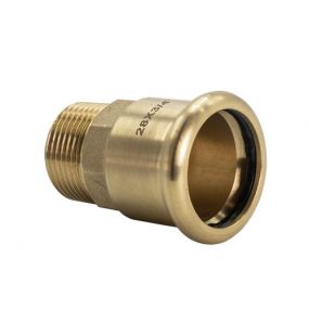 Press Fit M Profile Straight Coupler WRAS CxM (66.7mm x 2.1/2 Inch BSP)