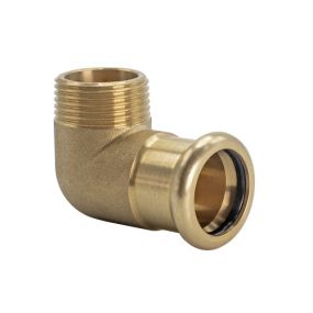 Press Fit M Profile Male Iron Elbow WRAS CxM