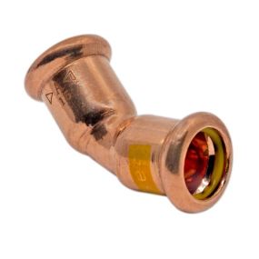 Press Fit M Profile 45 Obtuse Elbow GAS