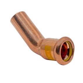 Press Fit M Profile 45 Obtuse Street Elbow GAS