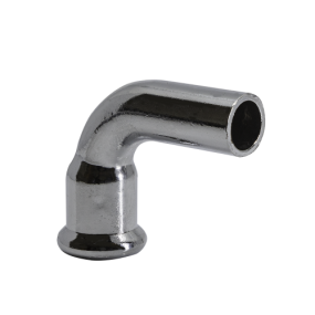 M Profile WRAS Press Fitting 90 Deg Street 15mm Elbow ( CHROME )