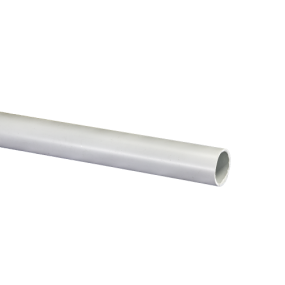 Solvent Weld 21.5mm x 3mtr Overflow Pipe White - Sold In Bundles Of 20