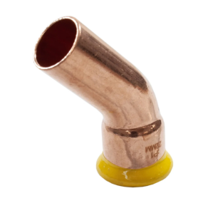 PEGASUS PRESSFIT GAS OBTUSE STREET ELBOW