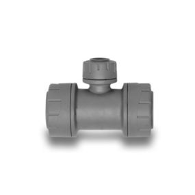 Polyplumb Enhanced 28mm x 28mm x 22mm Branch Reducing Tee