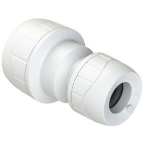 Polyplumb Enhanced 15mm x 10mm Reducing Coupler White