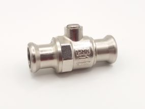 Press Fit Isolation Valve Full Bore 'M' Profile PN10 (22mm)