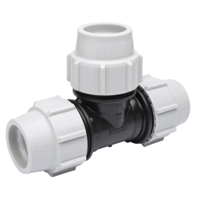 Plasson Plastic Compression Equal Tee