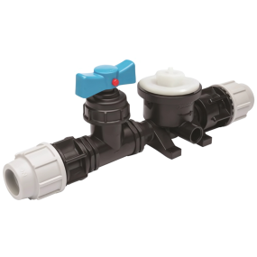 Plasson Plastic Compression Meter Mount Kit