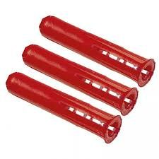Talon Plastic Expansion Plugs Red (1000 Box)