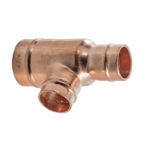 Copper Solder Ring Fitting Reduced Branch And End Tee