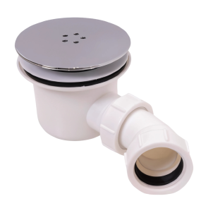 LeoNova High Flow Shower Tray Waste (Chrome)