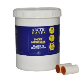 Arctic Hayes Classic 9g Orange Smoke Cartridges ( Tub of 50 )