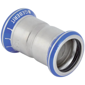 Geberit Mapress Stainless Steel Straight Coupling (15mm)