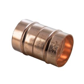 Copper Solder Ring Fitting - Straight Coupling 