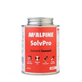 McAlpine SolvPro Solvent Cement (237mL)