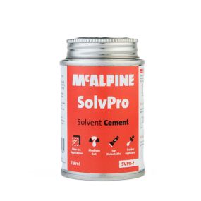 McAlpine SolvPro Solvent Cement (118mL)