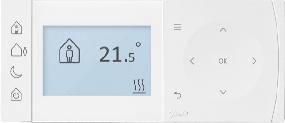 Danfoss TPOne 7 Day Programmable Room Thermostat Battery Powered