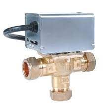 3 Position Motorised Mid Position Zone Valve 28mm ZVM28