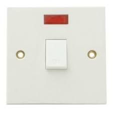 Electrical Plate Switch 20 Amp and Neon