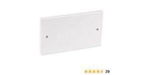 Electrical Blank Plate Double