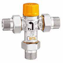 Altecnic - 2527 - 1/2 inch Thermostatic Mixing Valve For Solar Thermal Systems