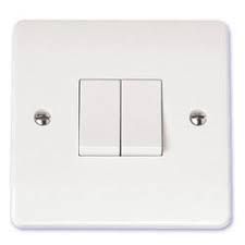 Primaflow 10A Light Switch Double - Two Way