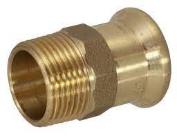 Pegasus Press Fit M Profile Male Iron Coupler WRAS