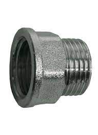 Primaflow BF529TX Chrome Plated Brass Tap Tail Extension Piece 1/2 Inch Male x 1/2 Inch Inch Female x 7/8 Inch Long