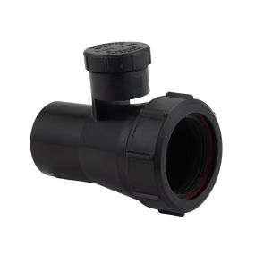 McAlpine Anti Siphon Adaptor (1.1/2 Inch) (Black)