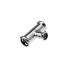 Pegler Xpress Copper Chrome Reduced Centre Tee