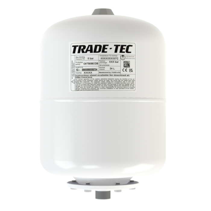 Intatec Trade-tec Potable Vessel with Bracket (12L)