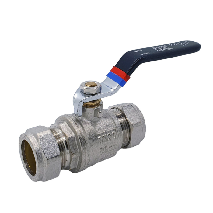 Altecnic Eres Red/Blue Single Handle Ball Valve (22mm)