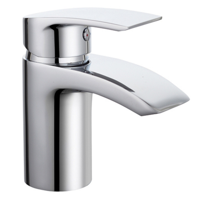 Fresssh Elem Mini Mono Basin Mixer Tap with free Clicker Waste (Chrome)