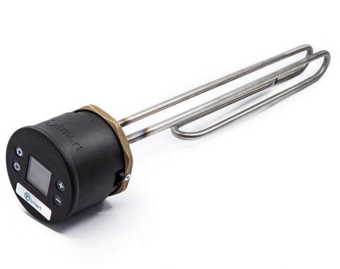 Tesla T-Smart 1-3/4 Inch Head, 14 Inch Long Titanium Immersion Heater and T-Smart