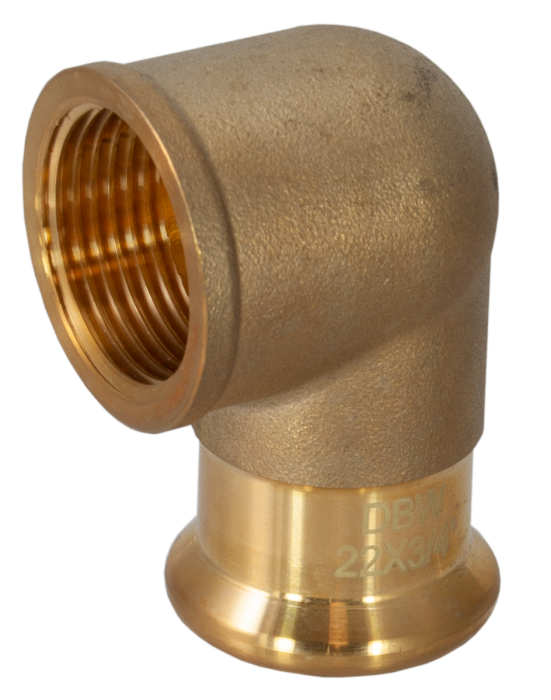 Pegasus Press Fit M Profile Female Iron Elbow WRAS (28mm x 1 Inch BSP)