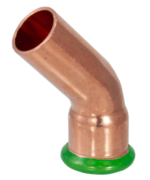 Pegasus 'M' Profile WRAS Press Fitting 54mm Obtuse Street Elbow