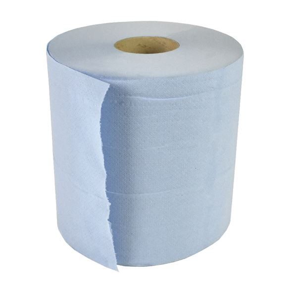 Arctic Hayes Blue Paper Roll 3 Ply 97 Sheets (Pack of 6)