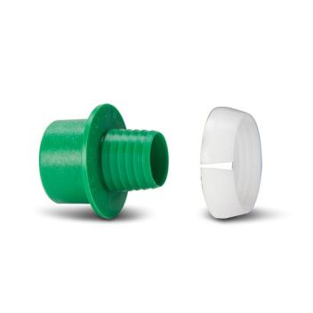 Polyfast Dark Green Polyethylene Adaptor Set (20mm x 3/8 Inch)