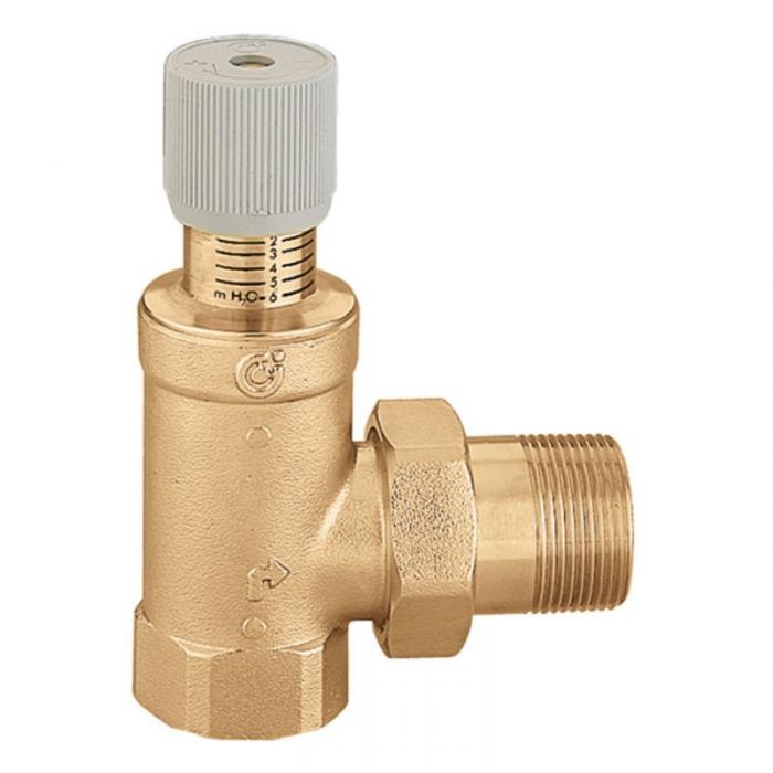 Altecnic Ecopas Differential Bypass Valve (10-60kPa) (3/4 Inch F x M Inch BSP)