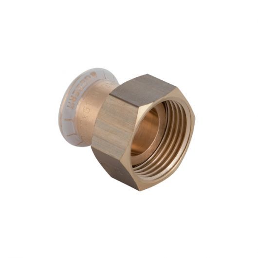 Geberit Mapress Copper Adaptor With Union Nut