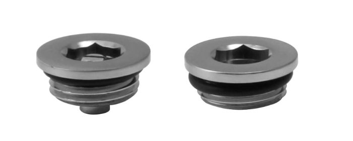 LeoNova Vent and Plug Set (26mm Cap) (1/2 Inch BSP) (Satin Brushed Nickel)