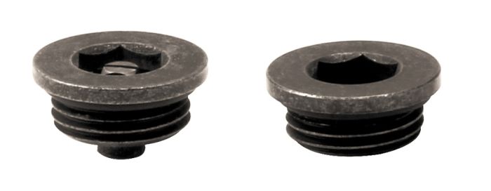 LeoNova Vent and Plug Set (26mm Cap) (1/2 Inch BSP) (Pewter)