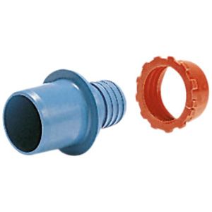 Plasson Plastic Compression Conversion Kit (32mm x 1 inch) (Class C) Low Density Light Blue