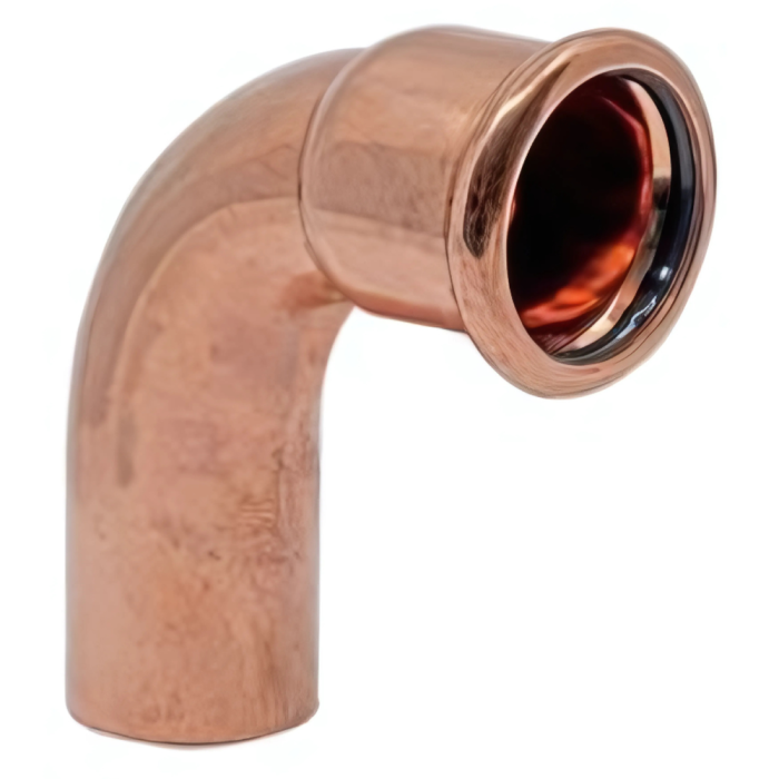 Press Fit M Profile 90 Street Elbow WRAS (108mm)